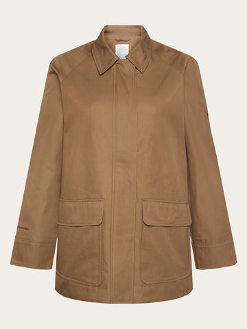 KnowledgeCotton Apparel - WMN Canvas jacket - GOTS/Vegan Jackets 1019 Tuffet