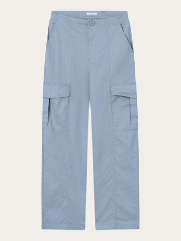 Cargo twill pants - Asley Blue