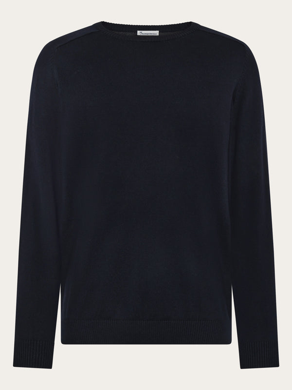 Cashmere crew neck sweater - Night Sky