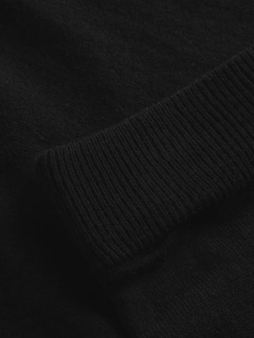 KnowledgeCotton Apparel - WMN Cashmere skirt Skirts 1300 Black Jet
