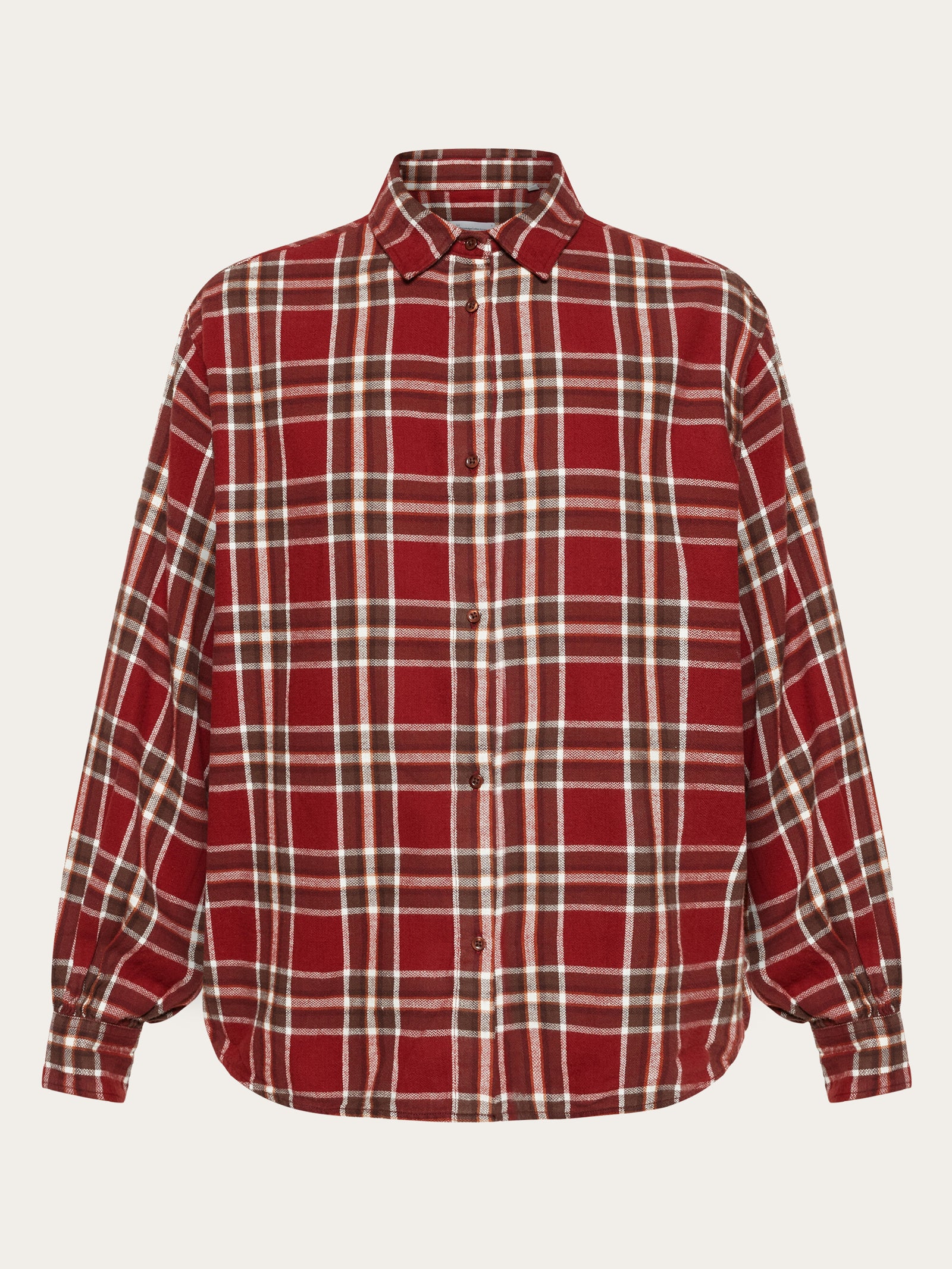 トップス 2PLAN balloon check shirt 2plan】Candy hooded balloon check shirt (2plan/シャツ