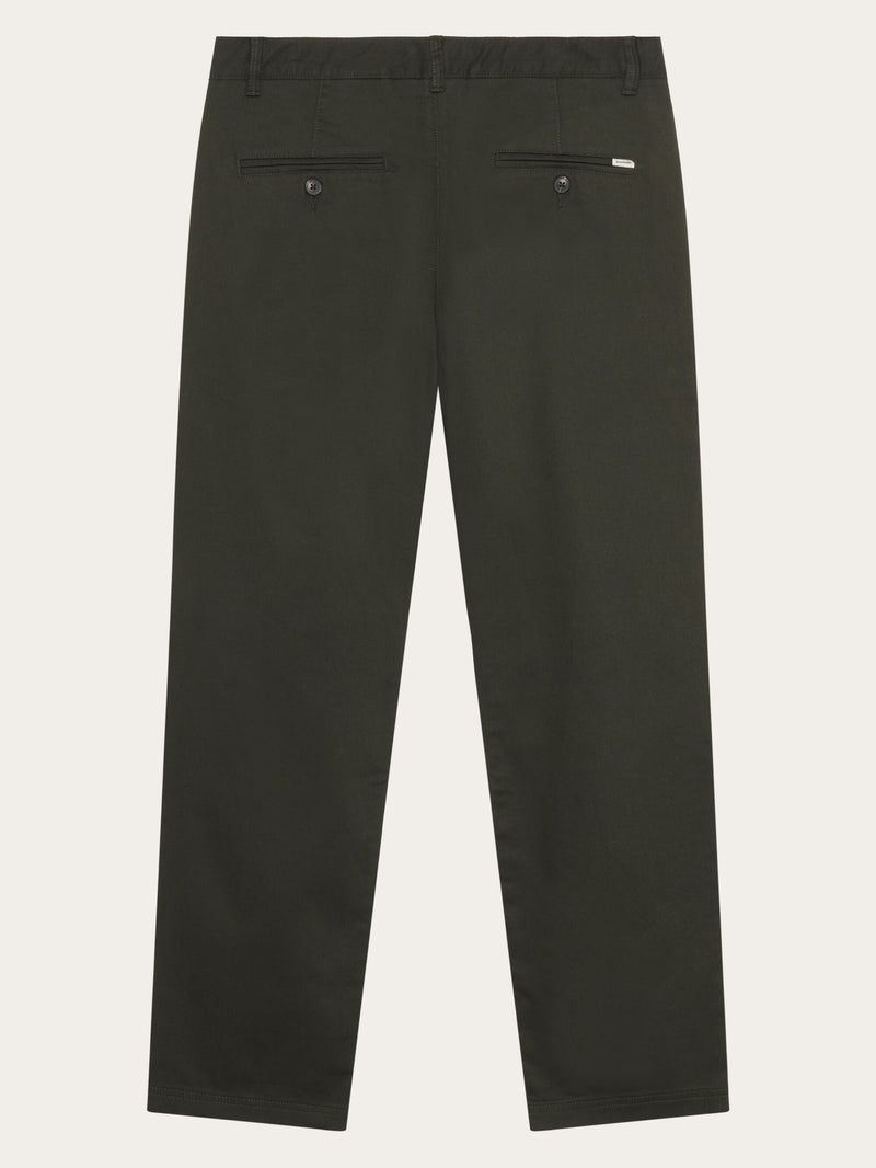 KnowledgeCotton Apparel - MEN Chuck regular canvas pants Pants 1090 Forrest Night
