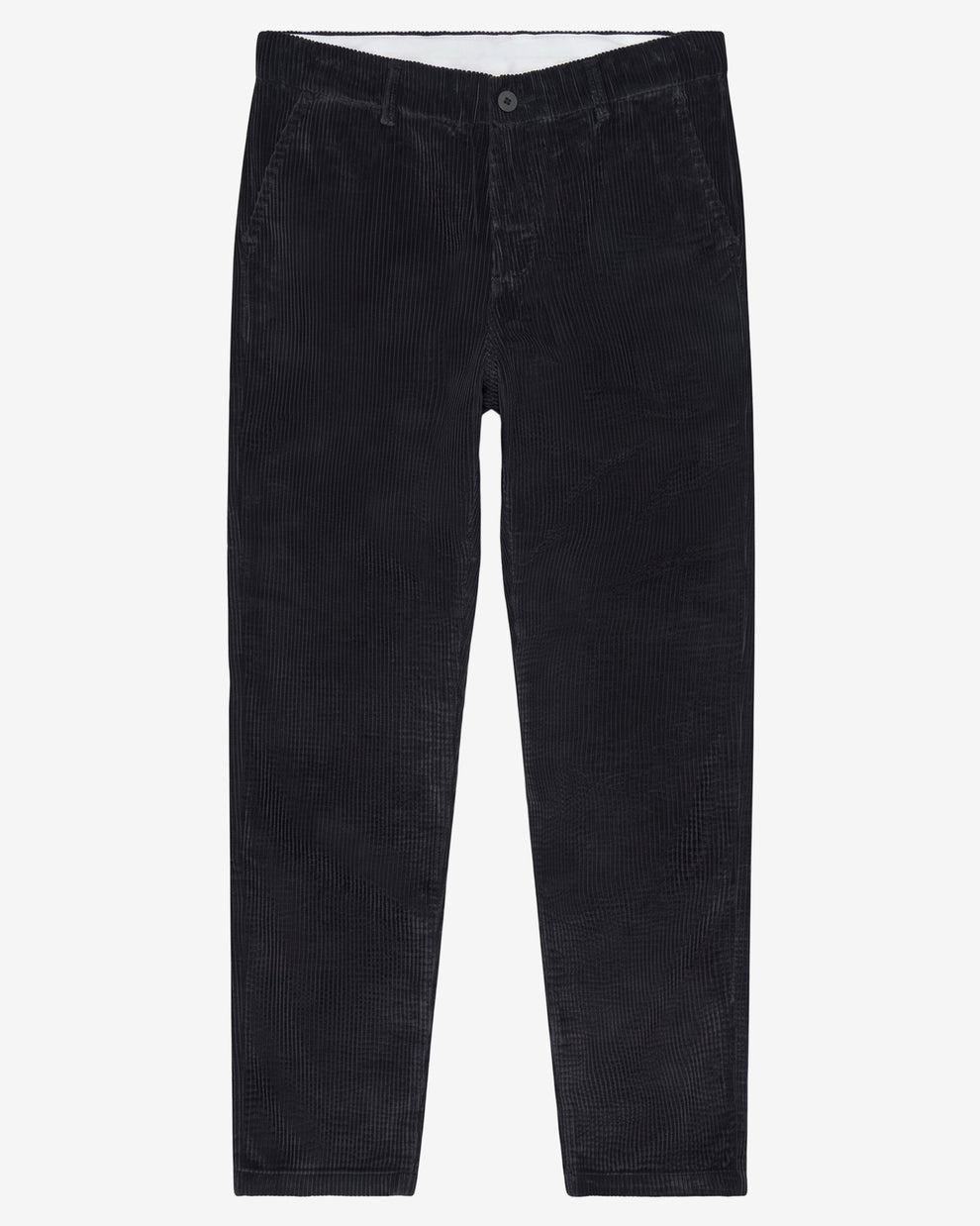 KnowledgeCotton Apparel - MEN Chuck regular corduroy pants Pants 1300 Black Jet