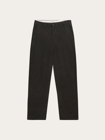 KnowledgeCotton Apparel - MEN Chuck regular flannel pants Pants 1090 Forest Night