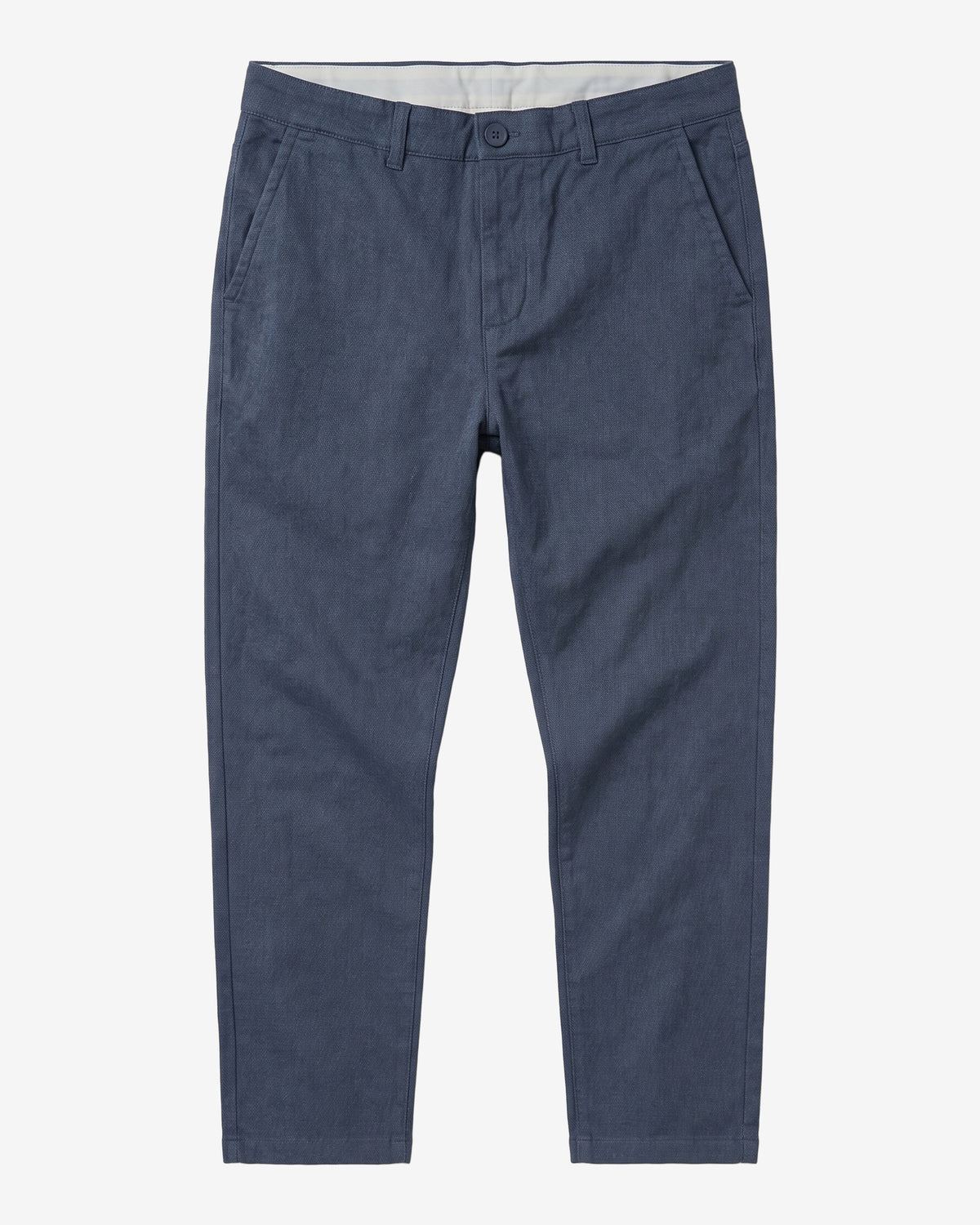 KnowledgeCotton Apparel - MEN Chuck regular flannel pants Pants 1226 Vintage Indigo