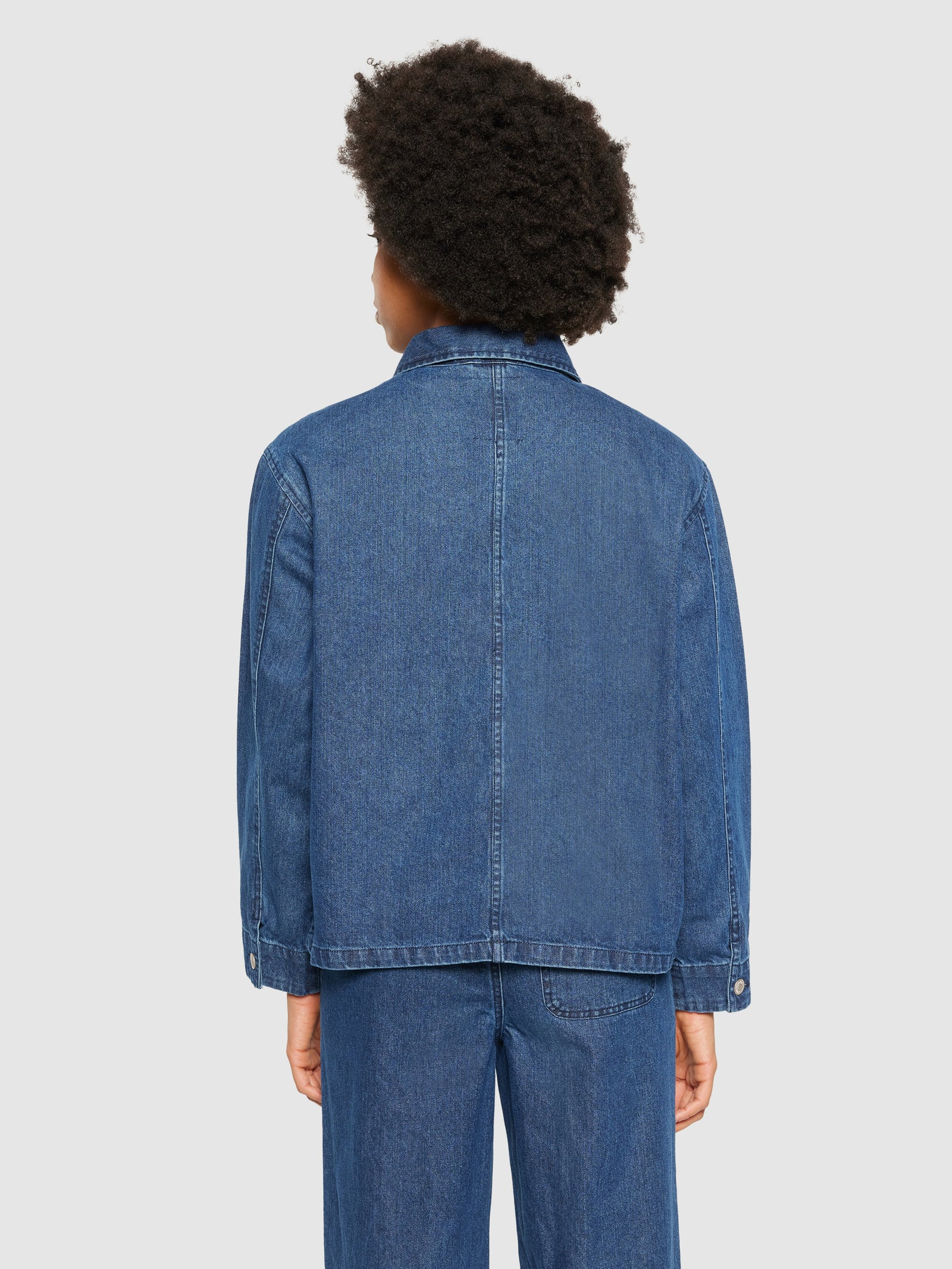 ジャケット・アウター VAULTROOM DENIM OVERSHIRT / BLUE 540A1665_1.jpg?v=1705625597&