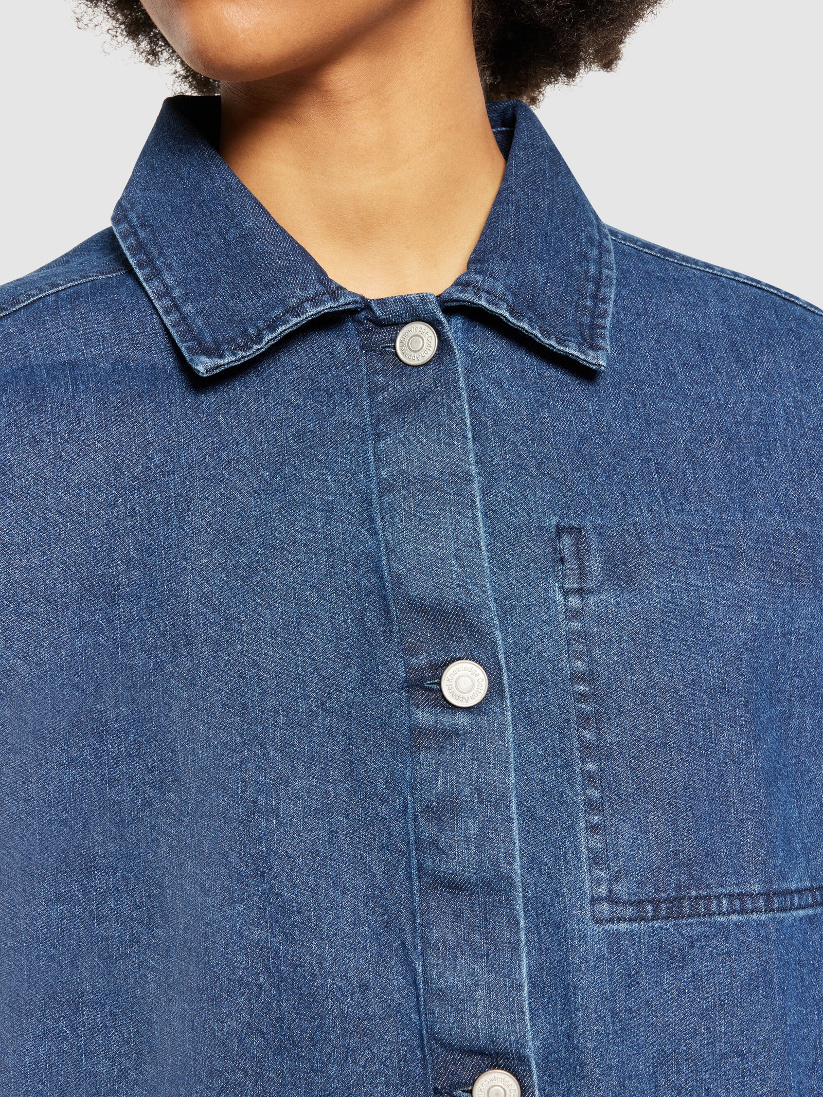 ジャケット・アウター VAULTROOM DENIM OVERSHIRT / BLUE VAULTROOM DENIM OVERSHIRT
