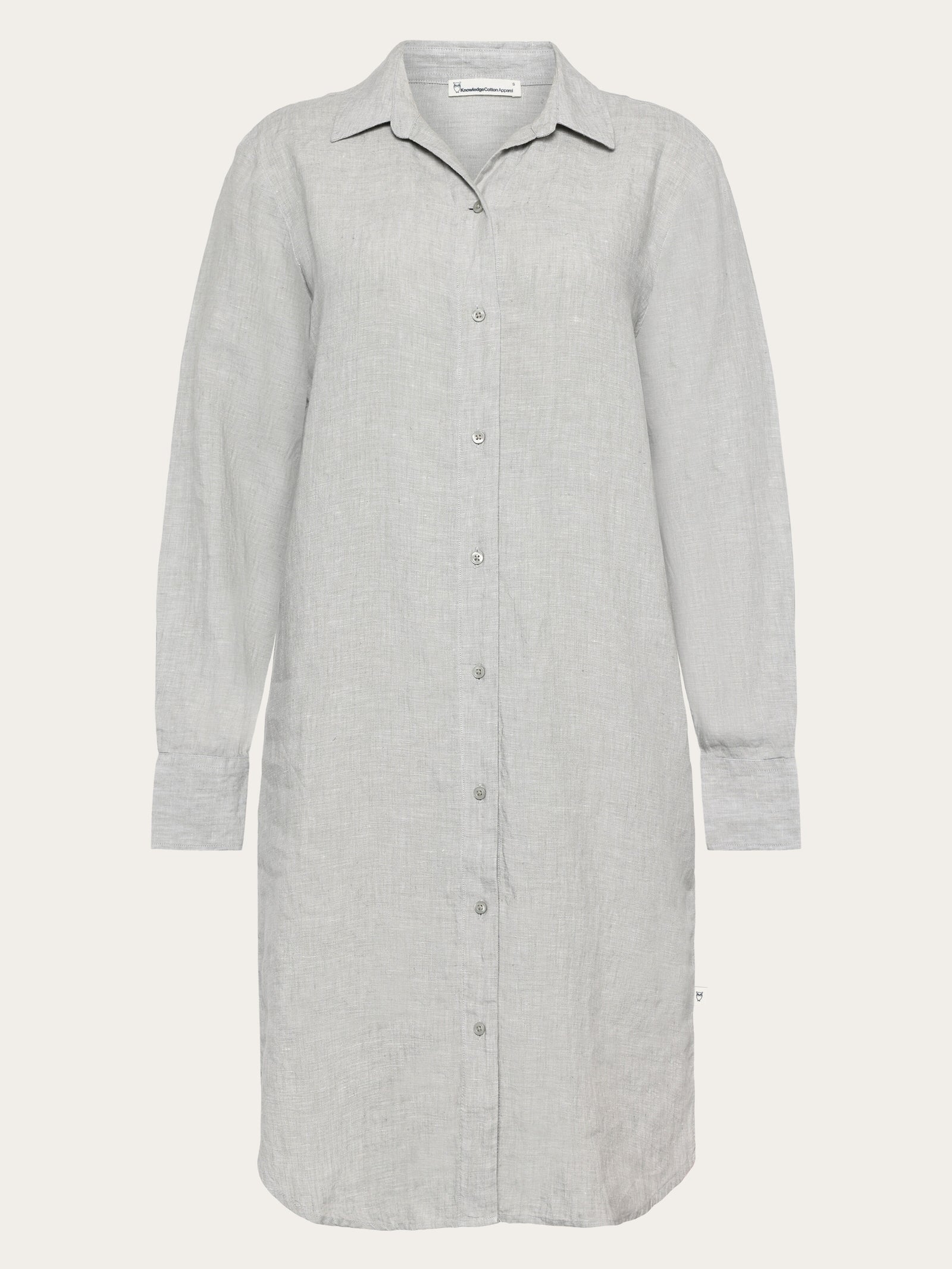 Classic linen dress - Ultimate Grey - Yarndyed Classic linen dress - Ultimate Grey - Yarndyed