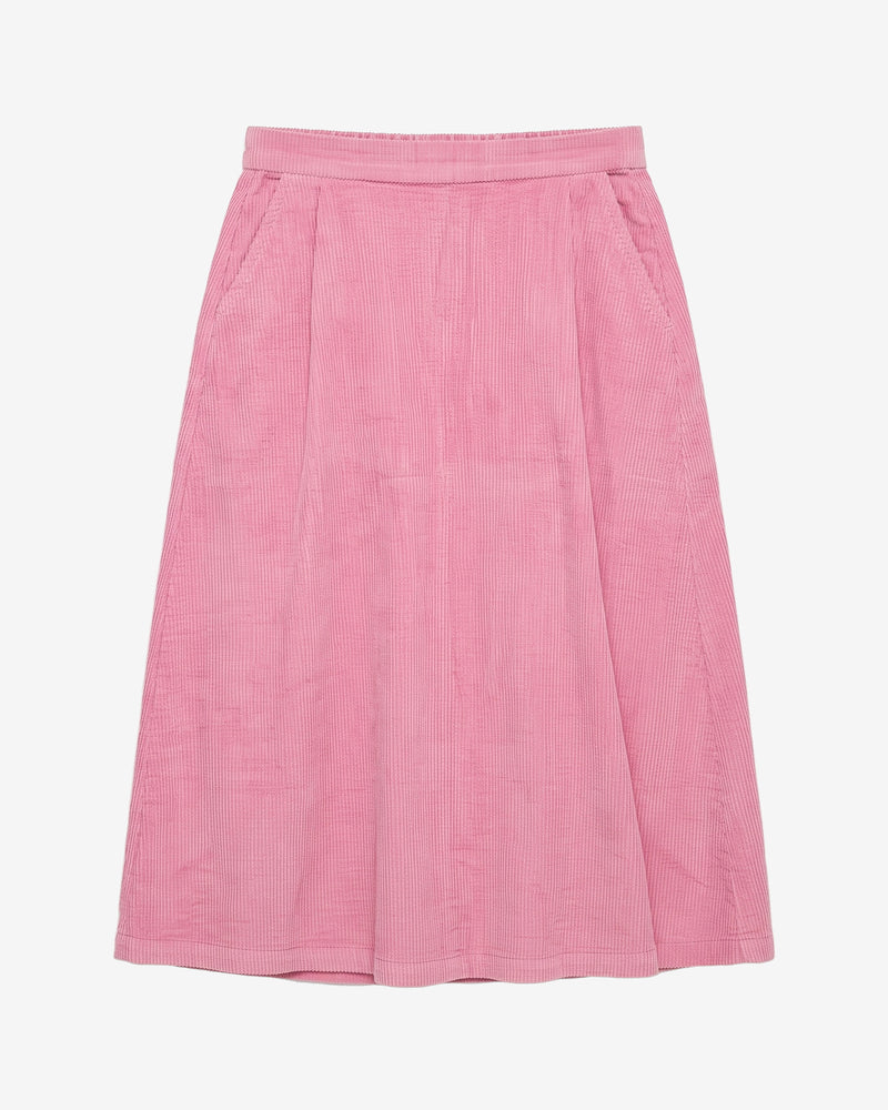 KnowledgeCotton Apparel - WMN Corduroy skirt Skirts 1503 Orchid Haze