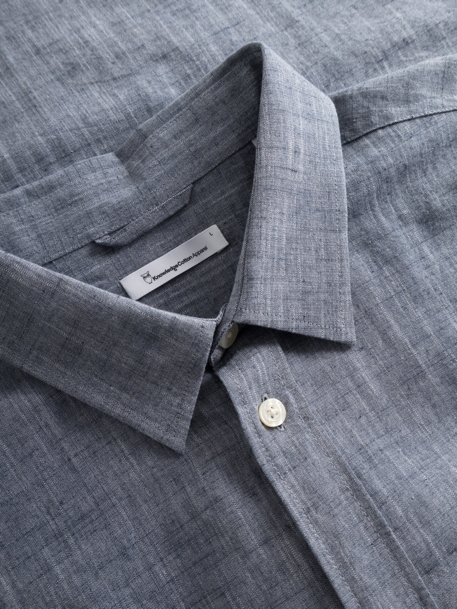 さらに100円引き◆LMC◆GLOBE LINEN SHORT SLV SHIRT Custom fit linen short sleeve shirt - Total Eclipse