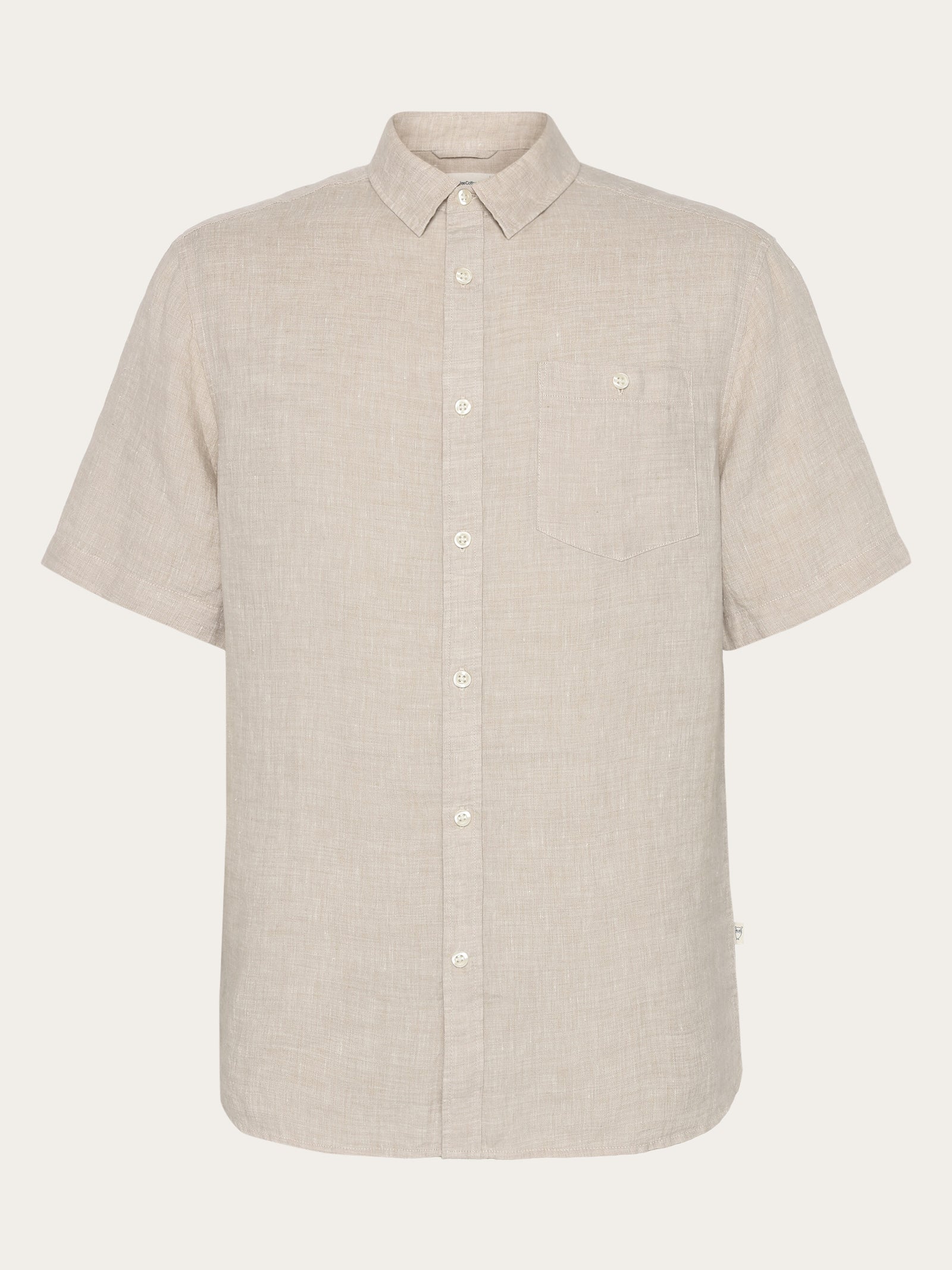‹BATONER for 6> linen knit short sleeve BatonerWashedHighCountLinenCre