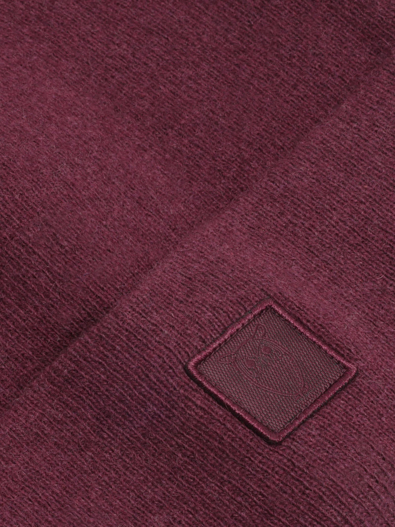KnowledgeCotton Apparel - UNI Double layer wool beanie Hats 1281 Fig