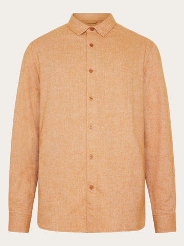 Dune regular flannel shirt - Demitasse (brown) Dune regular flannel shirt - Demitasse (brown)