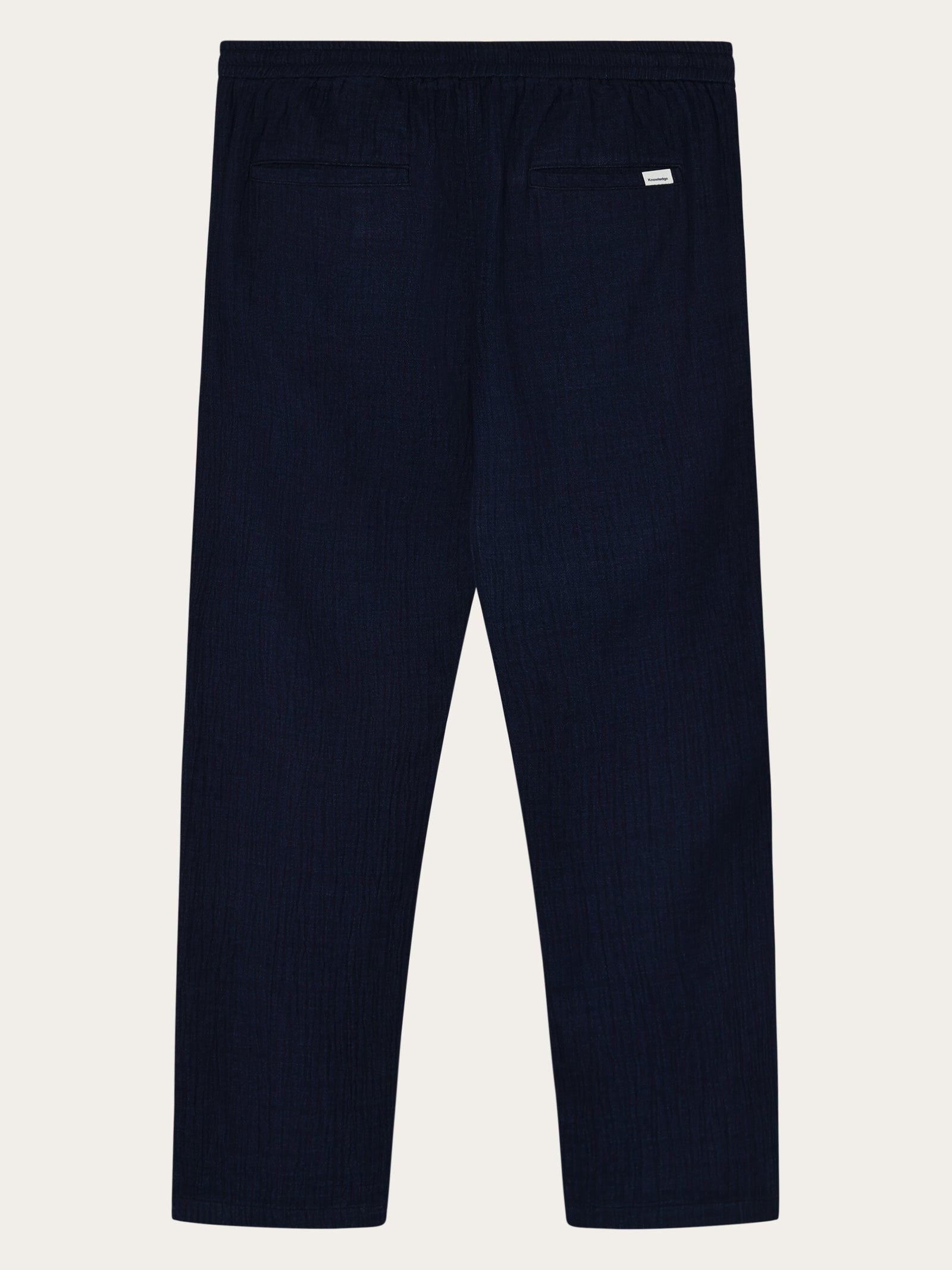 Fig loose dobby pants - Indigo