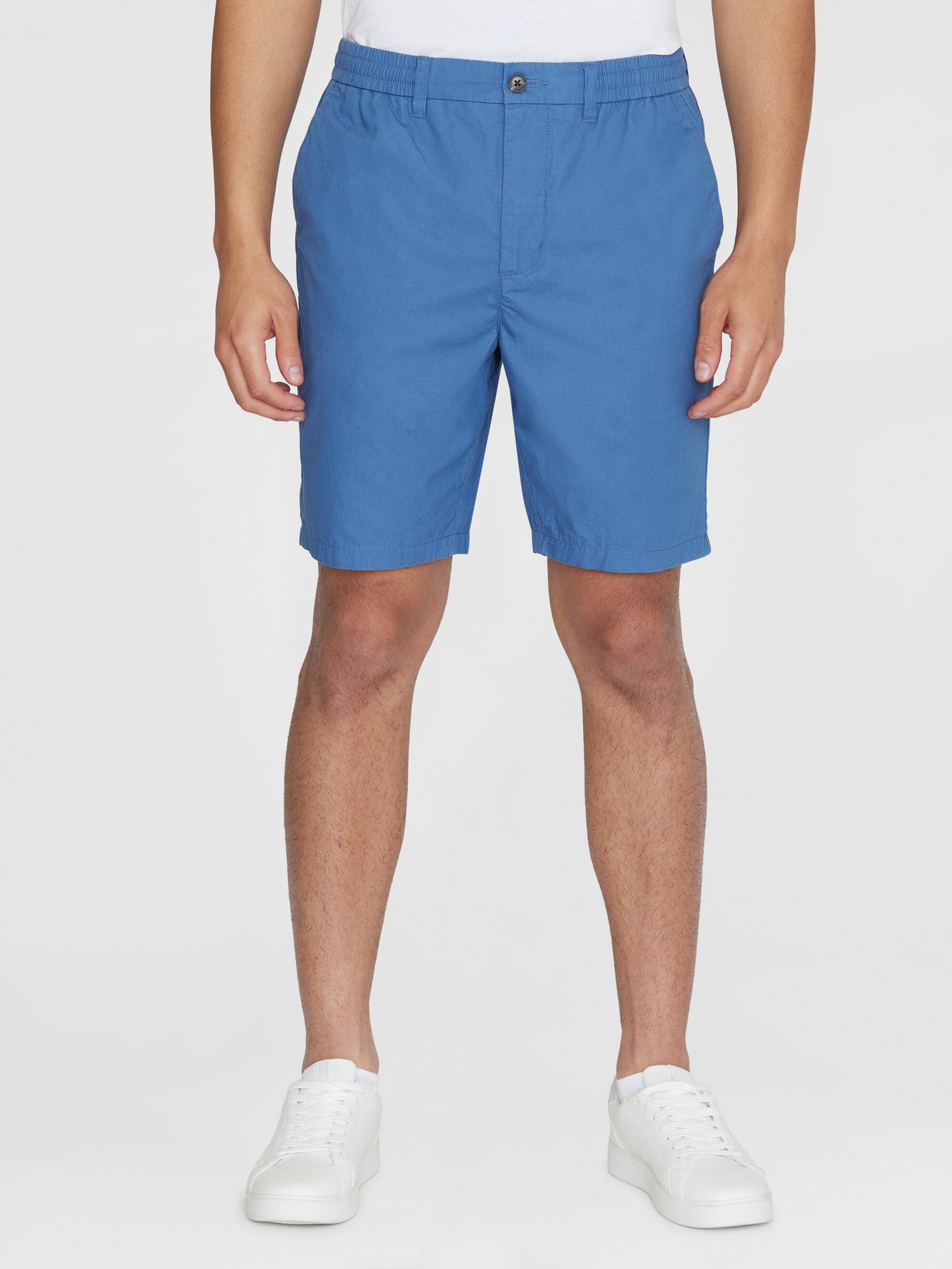 Buy FIG loose poplin elastic waist string shorts - GOTS