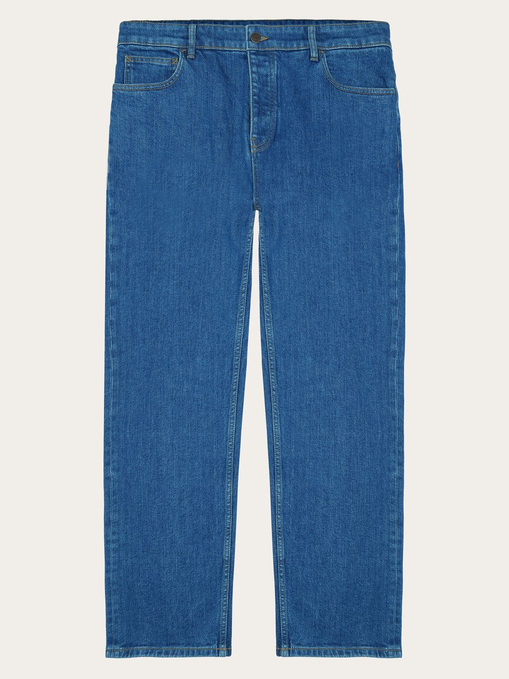 ★TRILLION★ Biostone washed wide denim pants DEEP BLUE TRSD MUSINSA | TRILLION Biostone Washing Wide Denim Pants_BEIGE BLUE