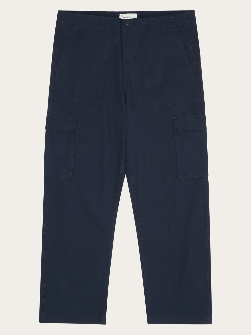 【NONCODE】Chopine Cutout Unbalanced Slacks CHUCK regular twill chino pants - Black Jet