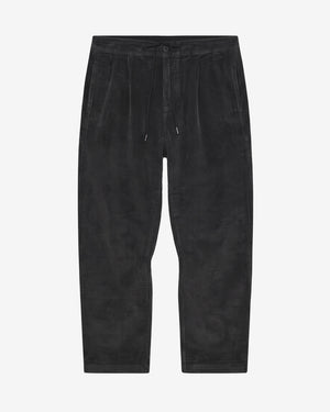 KnowledgeCotton Apparel - MEN Fig comfort corduroy pants Pants 1300 Black Jet