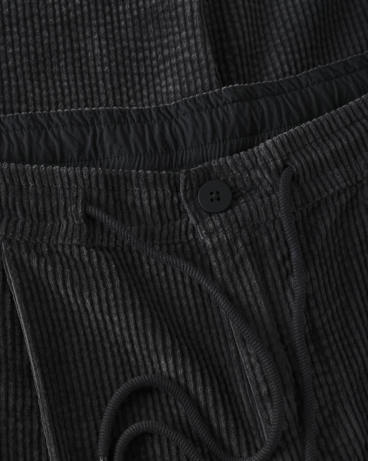 KnowledgeCotton Apparel - MEN Fig comfort corduroy pants Pants 1300 Black Jet