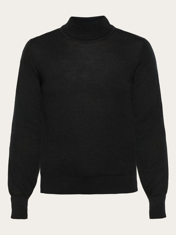 新品　BRIEFING　FINE MERINO HIGH NECK KNIT Fine merino roll neck - RWS - Demitasse (brown