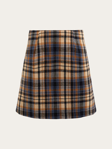 Flannel hotsell to skirt