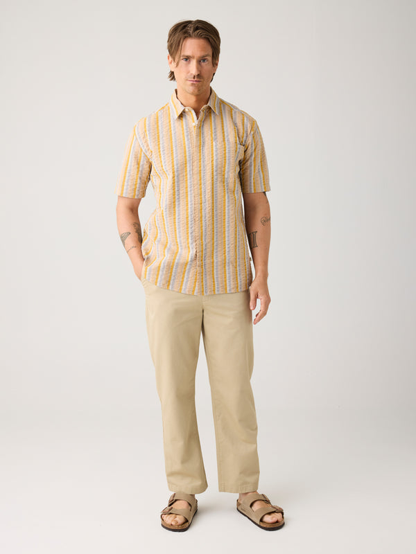 Flint wide chino pants - Twill