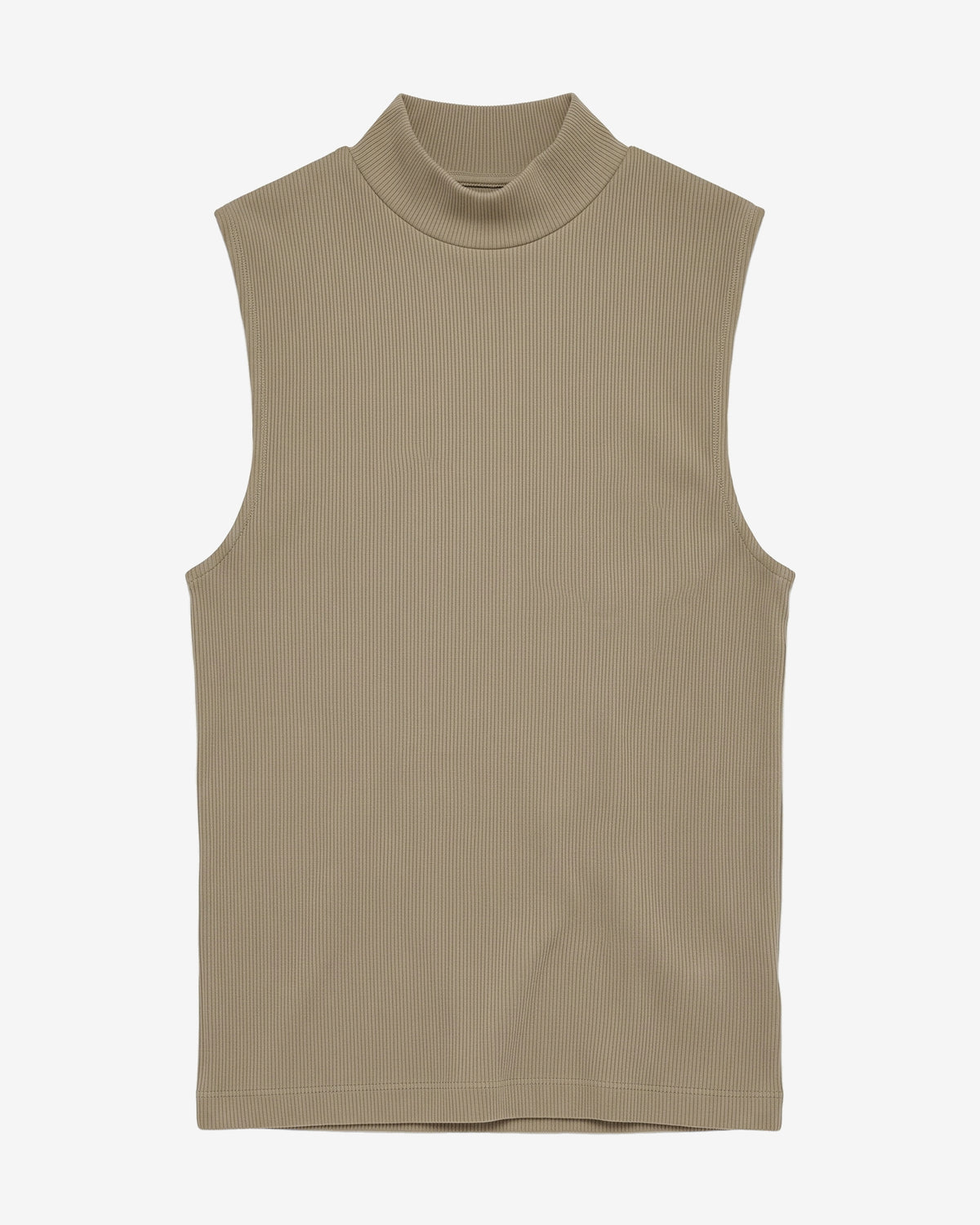 KnowledgeCotton Apparel - WMN High neck rib top T-shirts 1495 Twill