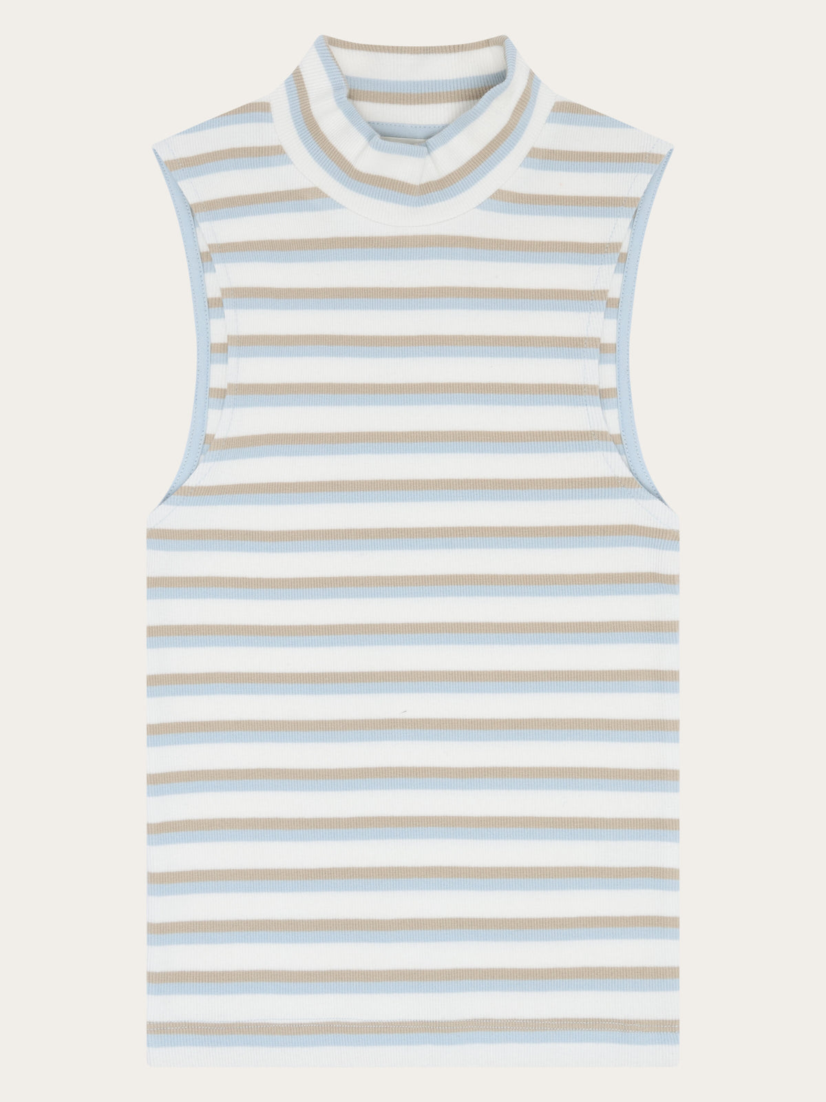 High_neck_rib_top-T-shirts-