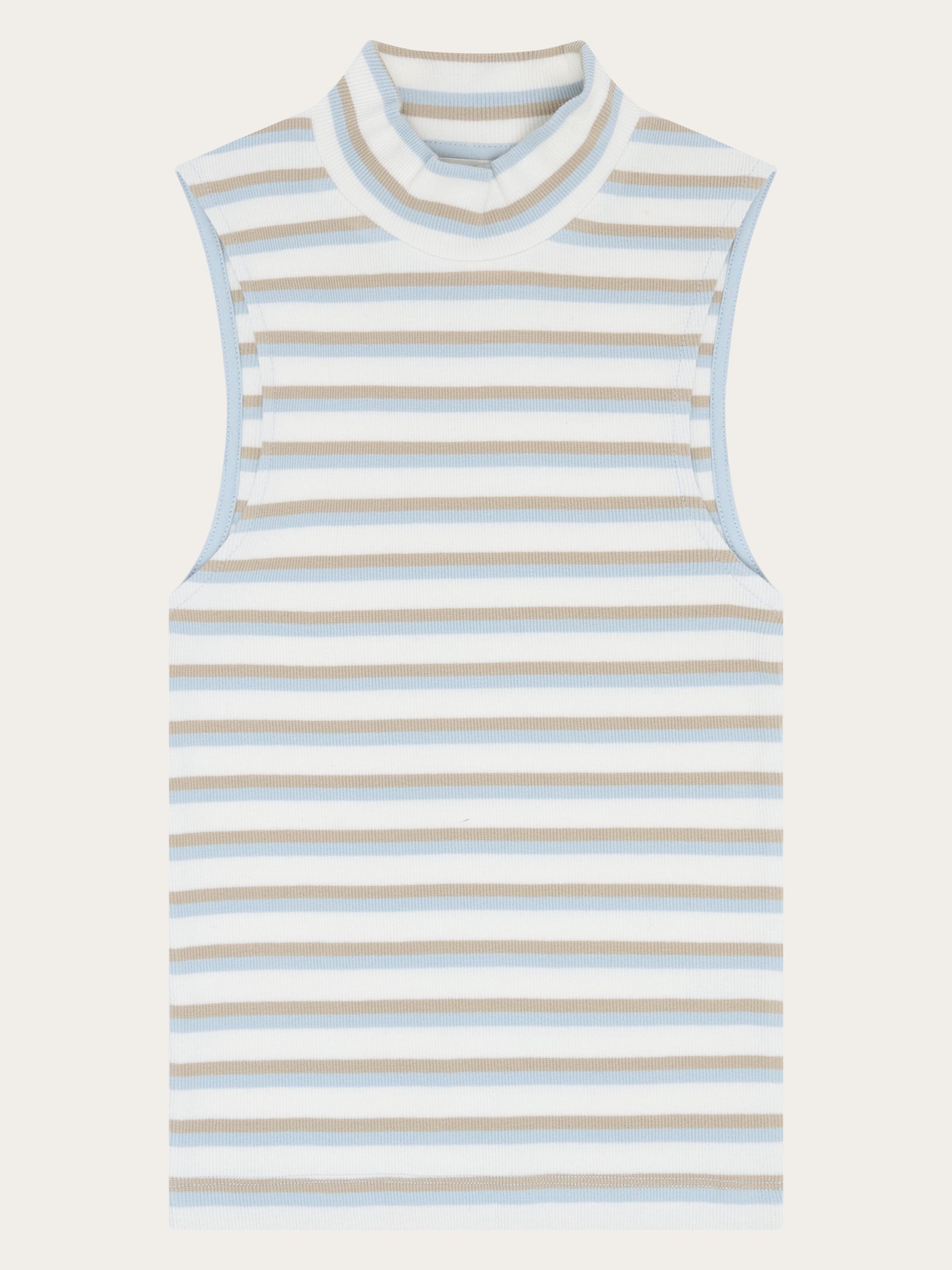 High_neck_rib_top-T-shirts-