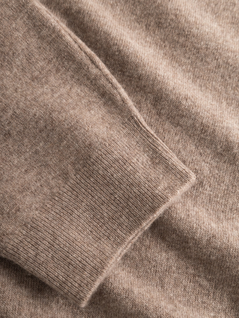 KnowledgeCotton Apparel - WMN JADE hybrid knitted jog pants Pants 1336 Kelp melange