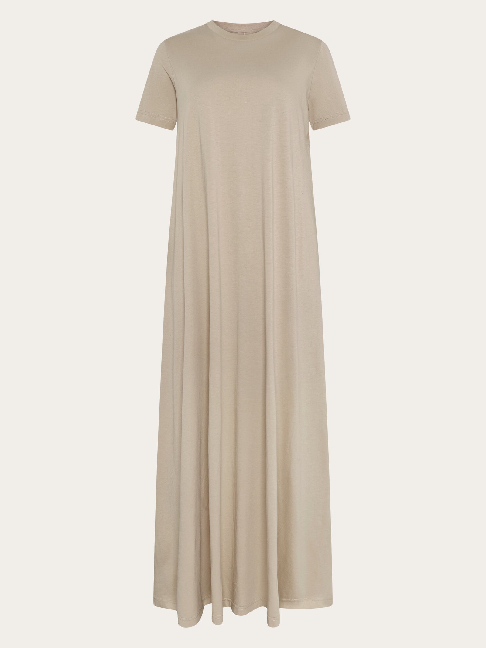 grey jersey dresses Grey Cotton Jersey Waist Tie Maxi Soleia Dress XXS