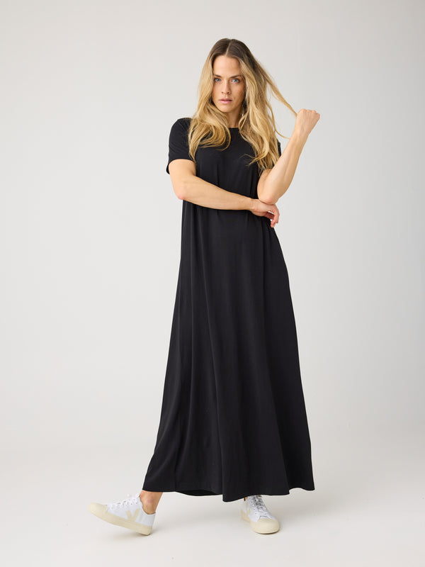 Jersey maxi dress - Black Jet Jersey maxi dress - Black Jet