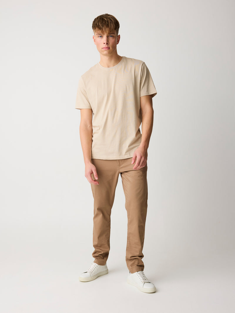 KnowledgeCotton Apparel - MEN LUCA slim twill chino pants Pants 1019 Tuffet
