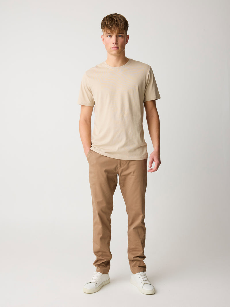 KnowledgeCotton Apparel - MEN LUCA slim twill chino pants Pants 1019 Tuffet
