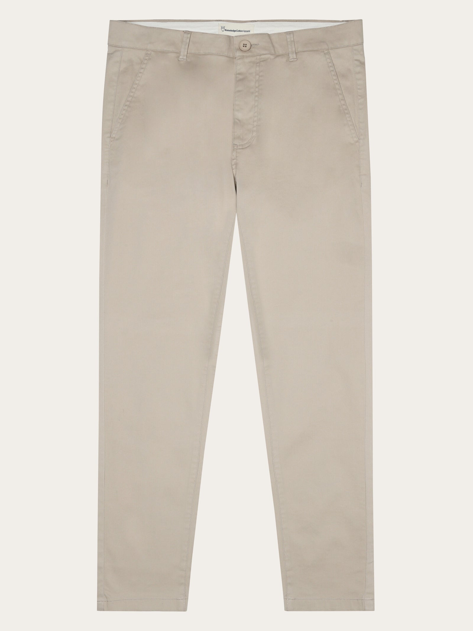 LUCA slim twill chino pants - Light feather gray