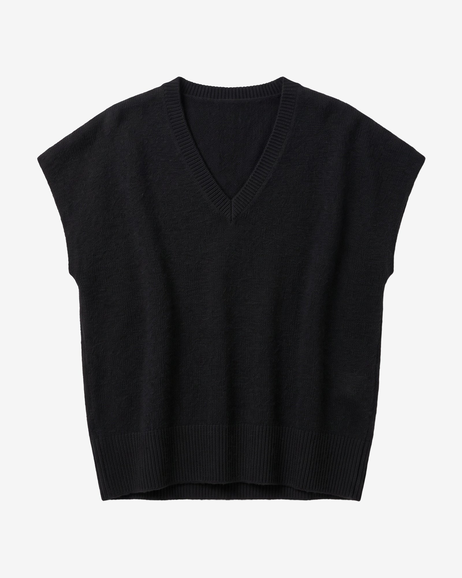 Lambswool Knit Vest from KnowledgeCotton Apparel