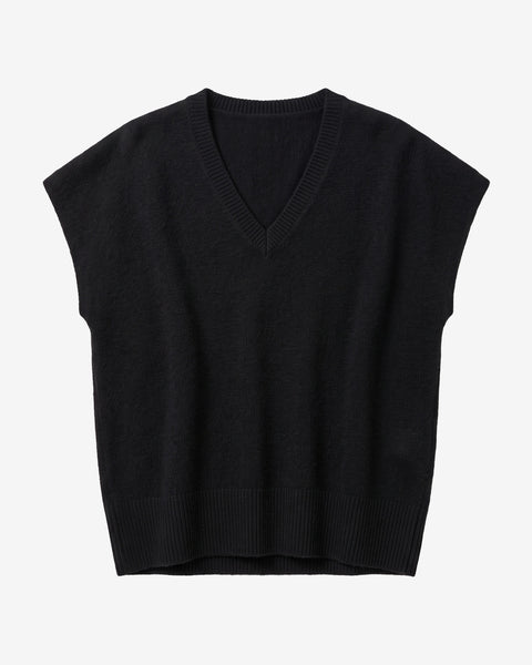 Lambswool Knit Vest from KnowledgeCotton Apparel