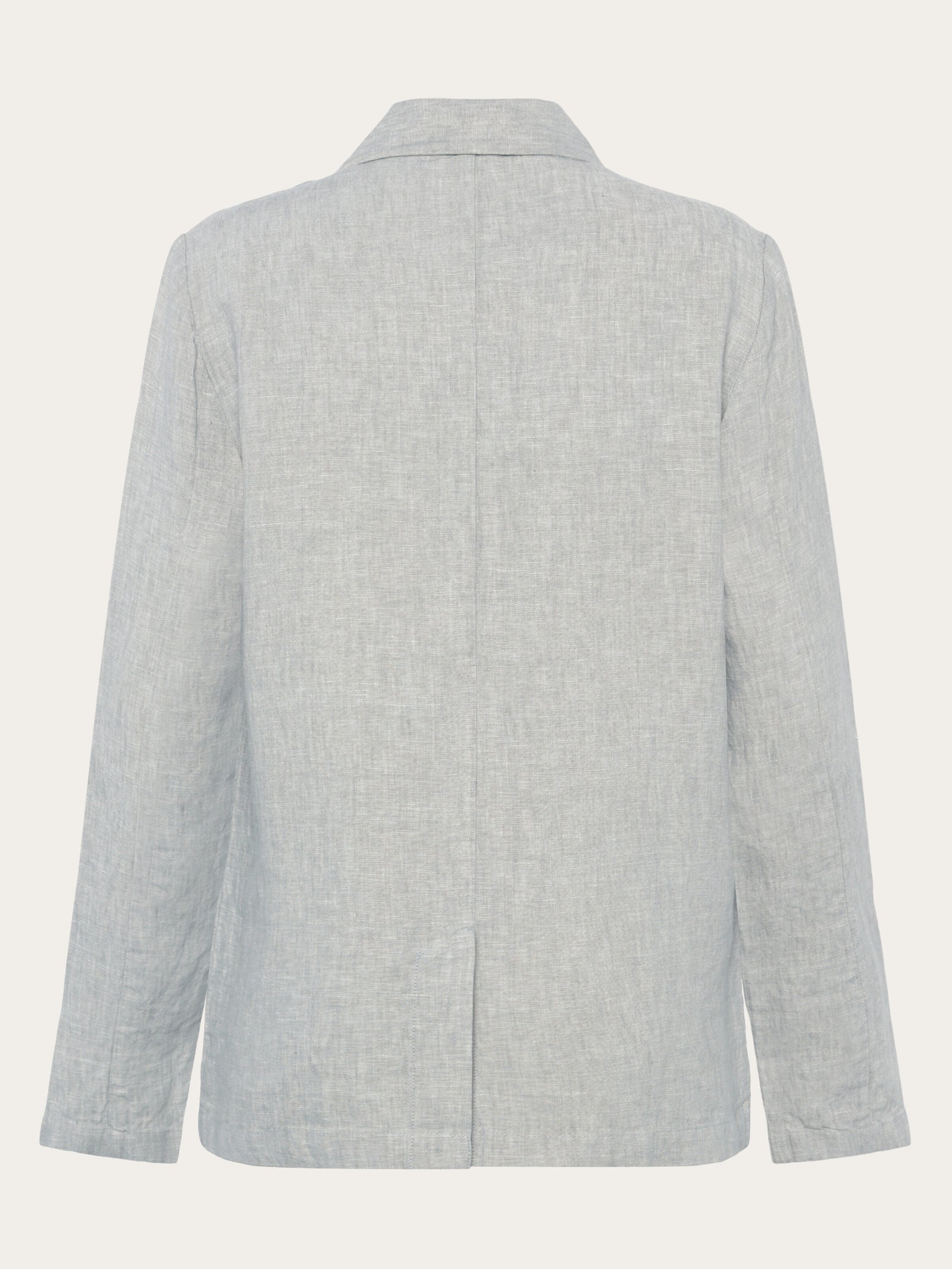 Linen blazer - Ultimate Grey - Yarndyed
