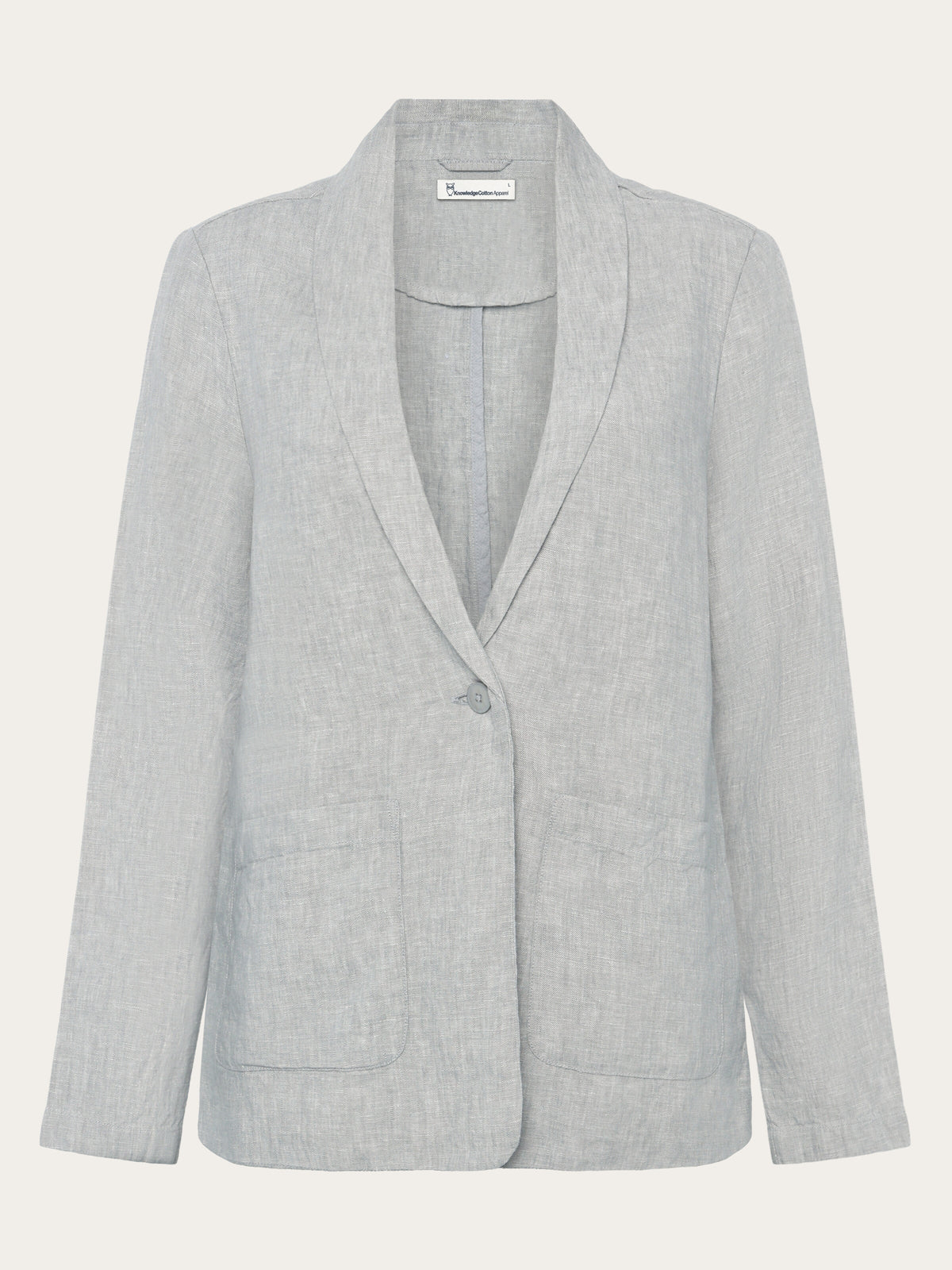 Linen blazer - Yarndyed Ultimate Grey