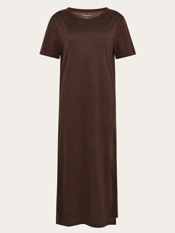 t shirt dresses long Linen t-shirt dress