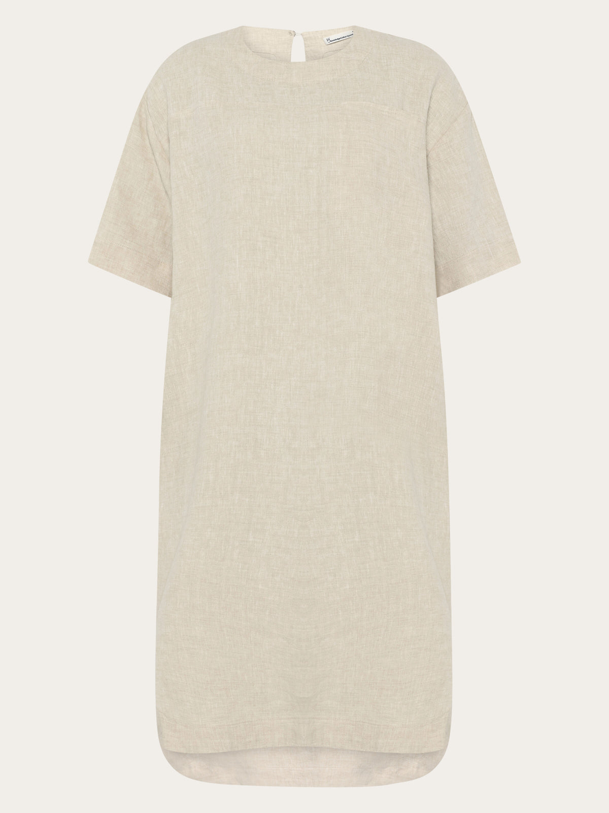 Linen t-shirt dress - Yarndyed