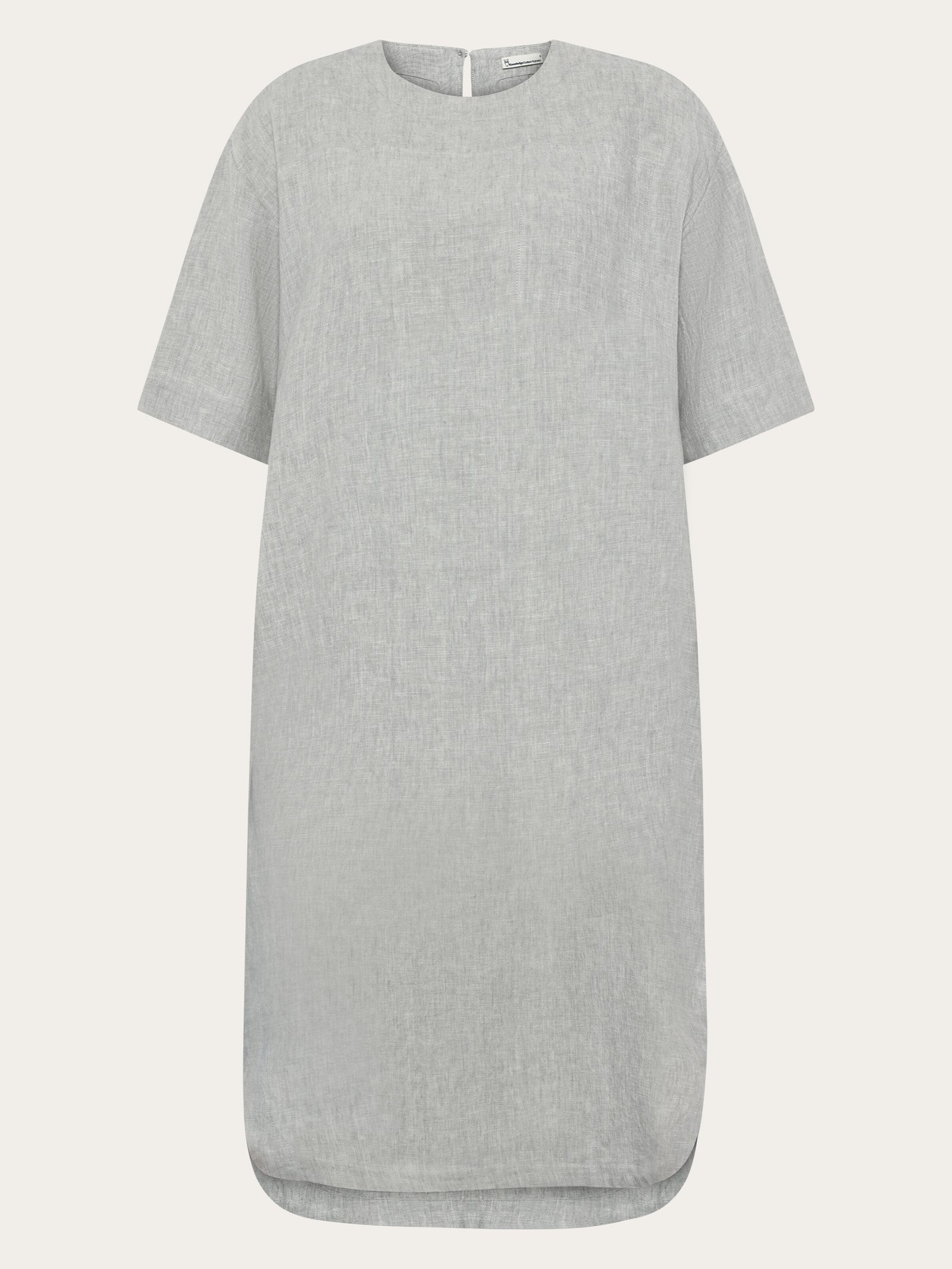 gray shirt dress Linen t-shirt dress - Ultimate Grey