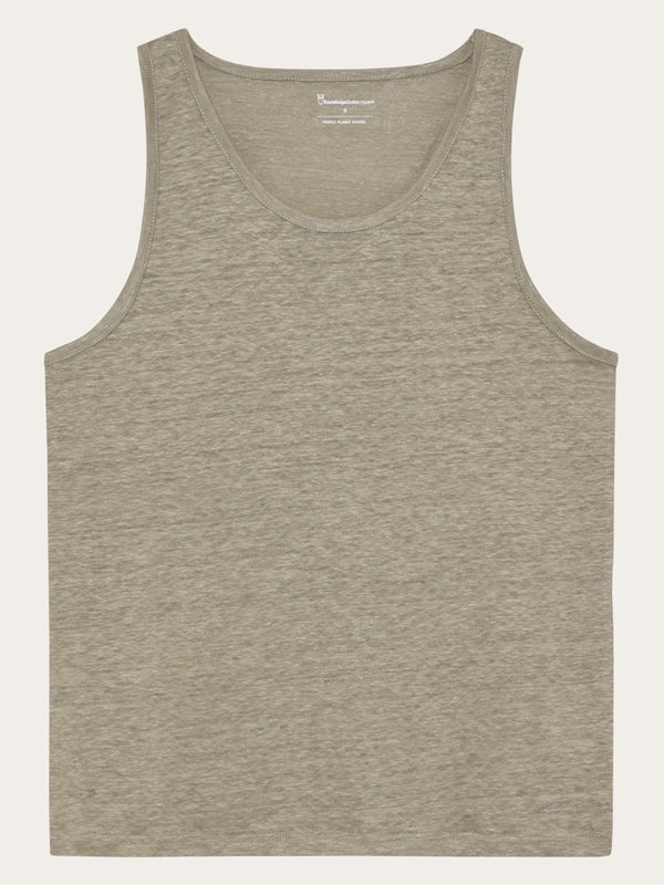 Linen tank top - Twill