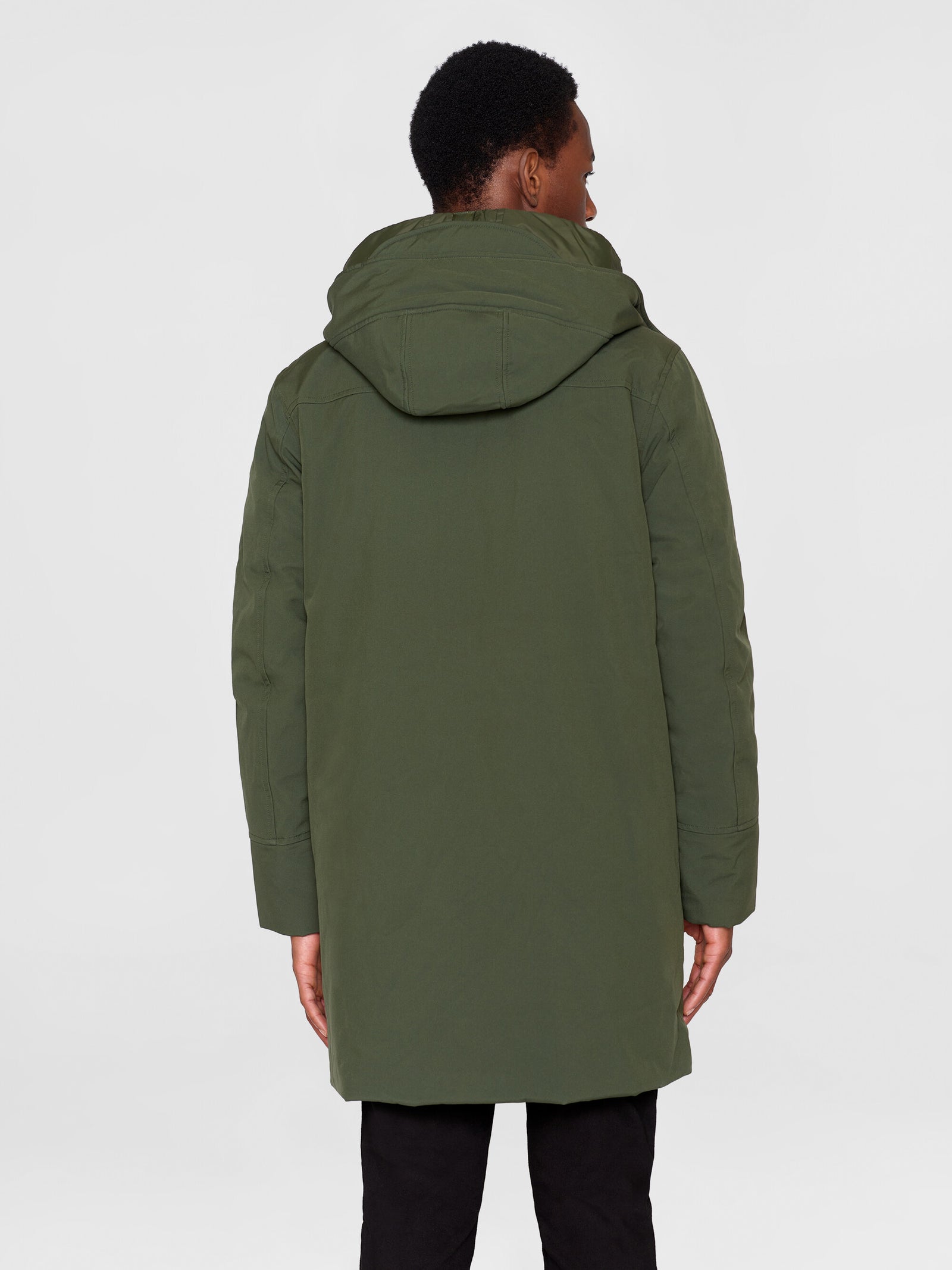 Buy Long soft shell jacket CLIMATE SHELL Forrest Night from KnowledgeCotton Apparel