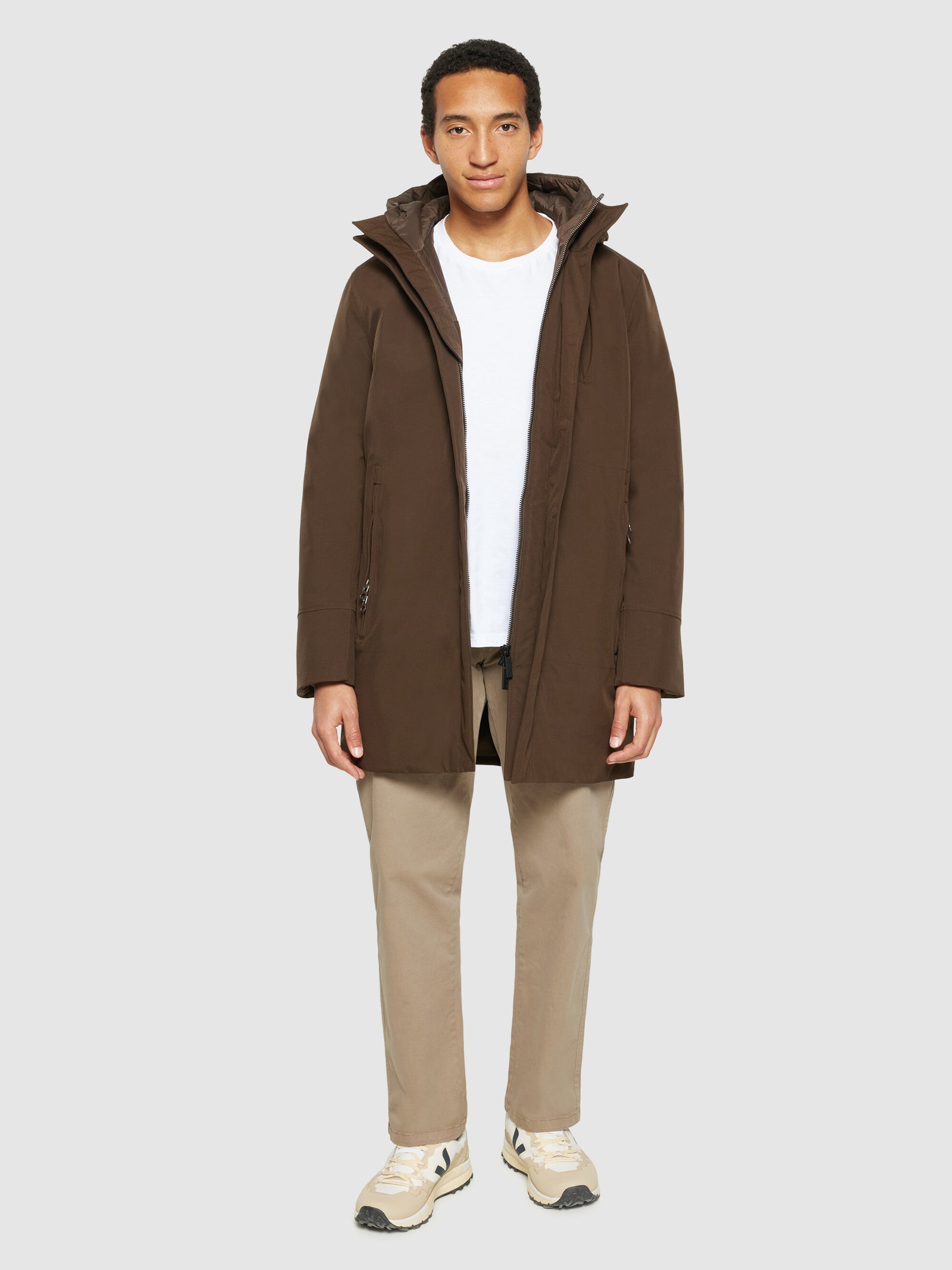 Long soft jacket online