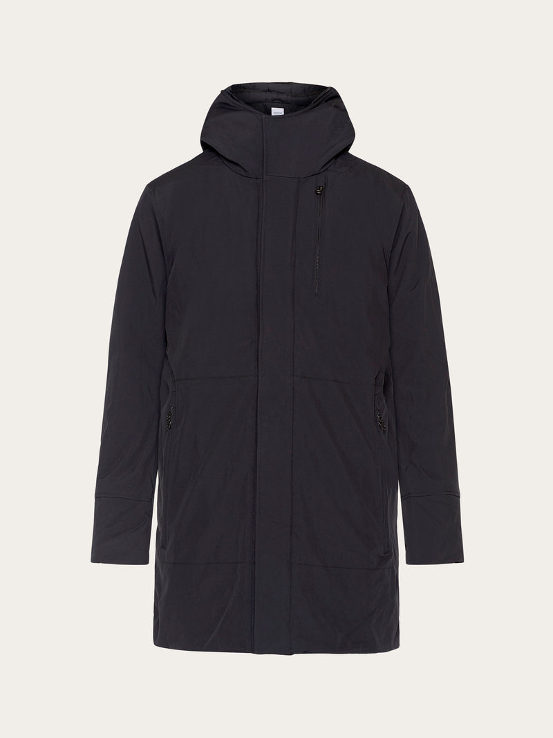 Long soft shell jacket CLIMATE SHELL™ - Black Jet