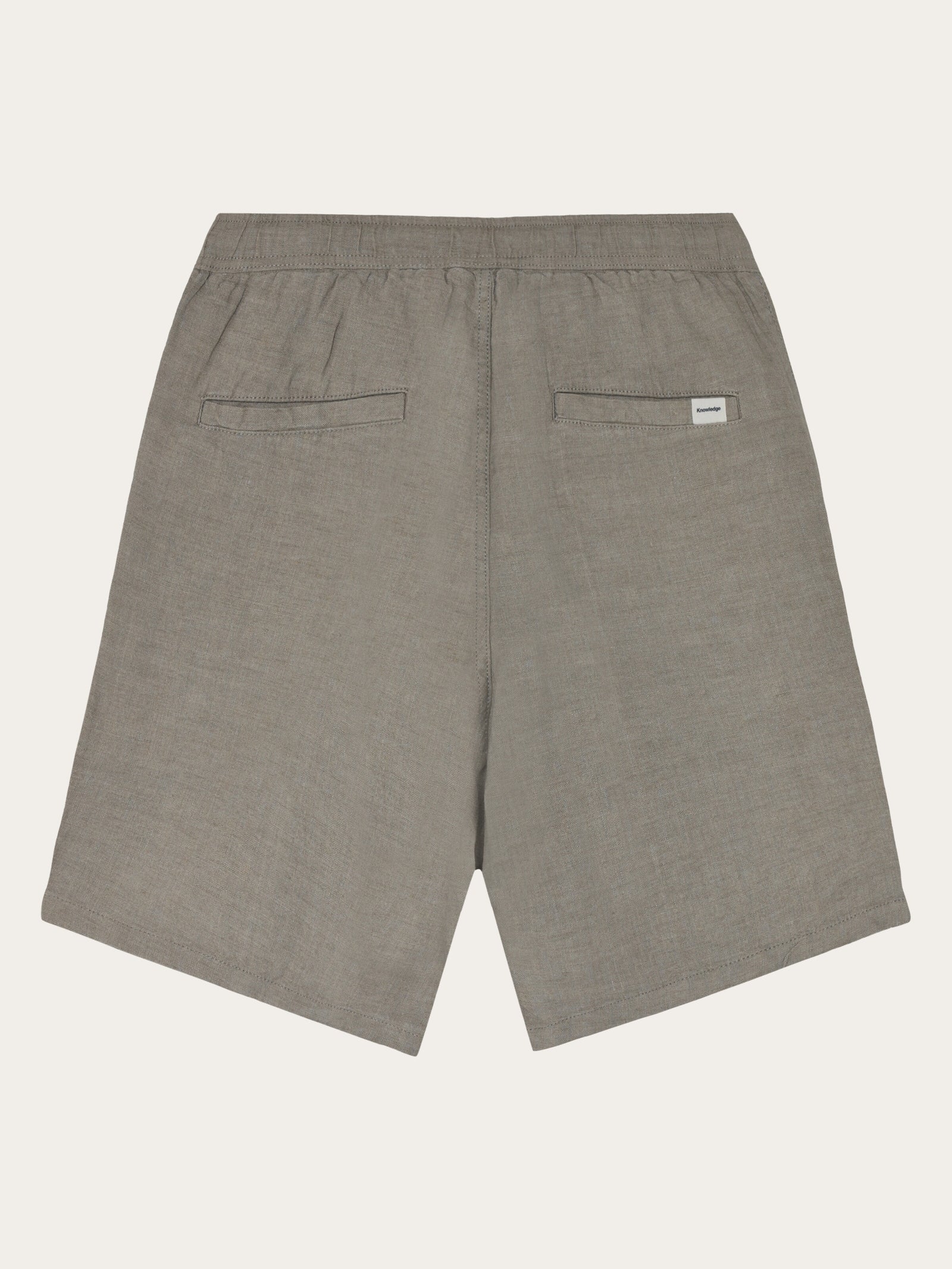 Loose Linen shorts - Yarndyed Twill