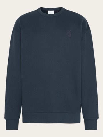 Straight fit sweat with embroidery at chest - Demitasse