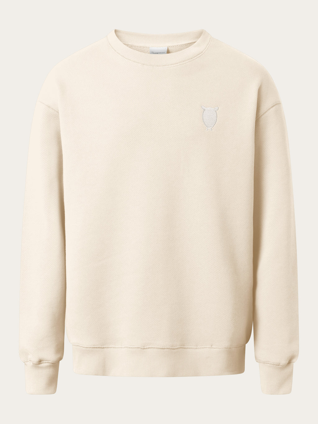 [COSYHARU公式]Muscle Fit Round Short-Sleeved Knitwear VAGN regular bubble knit crew neck - - Regenerative Organic