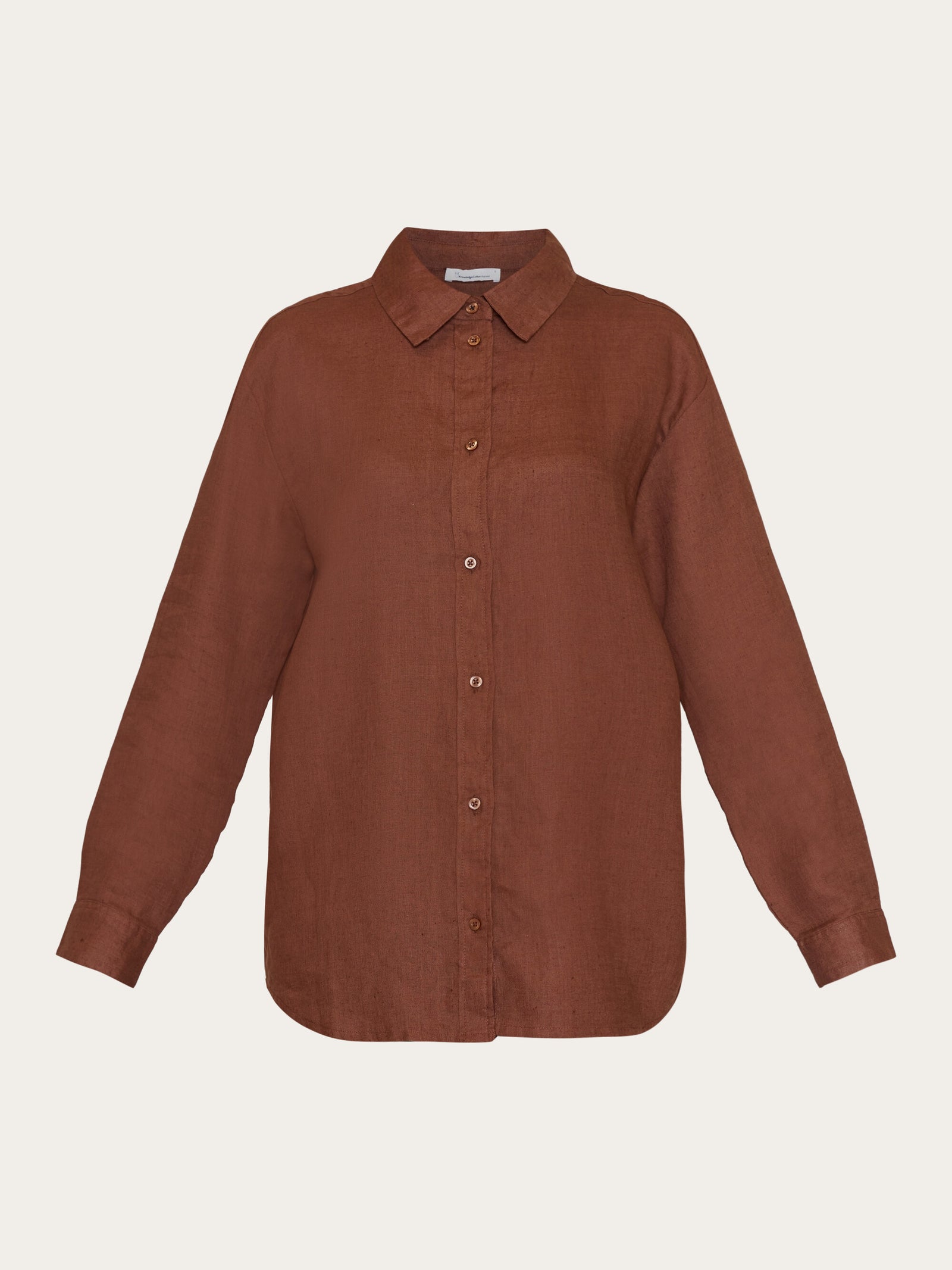 Tシャツ・カットソー YOUHEE REGLAN LETTERING LONG SLEEVE BROWN Thompson's Eye Graphic Unisex Long Sleeve Tee - Stylish and